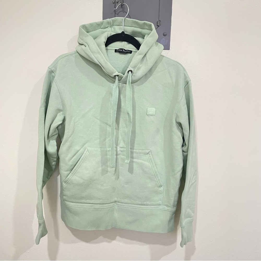 Acne Studios Light Green Oversized Sweatshirt